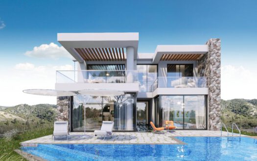 Luxusvilla mit Pool und Meerblick in Bahceli, Kyrenia, Nordzypern kaufen
