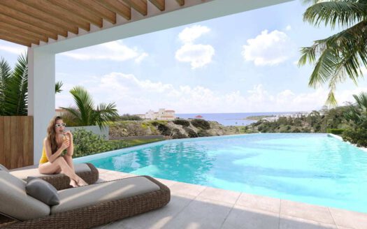 Meerblick Villa mit Pool in Sunset Bay, Bahceli, Kyrenia ab £ 359,000